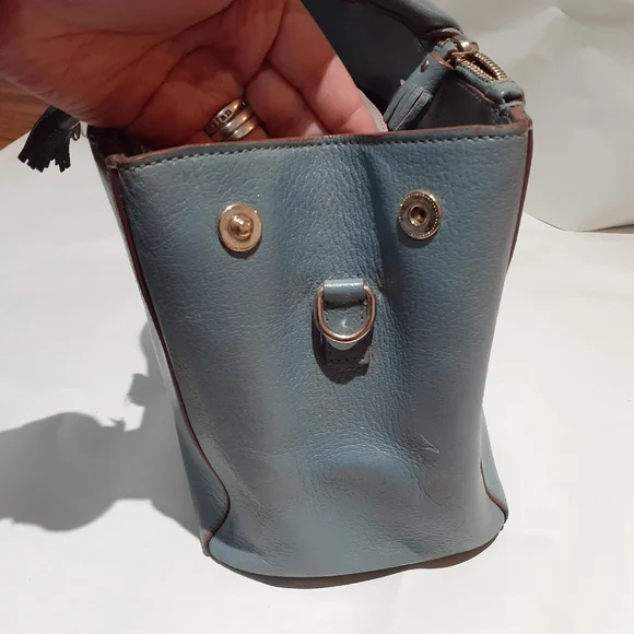 Anya Hindmarch stone blue tote - Picture 9 of 14
